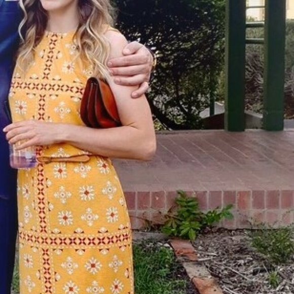 TIGERLILY Anja Yellow Stretch Reversible Maxi Dress - Picture 9 of 10